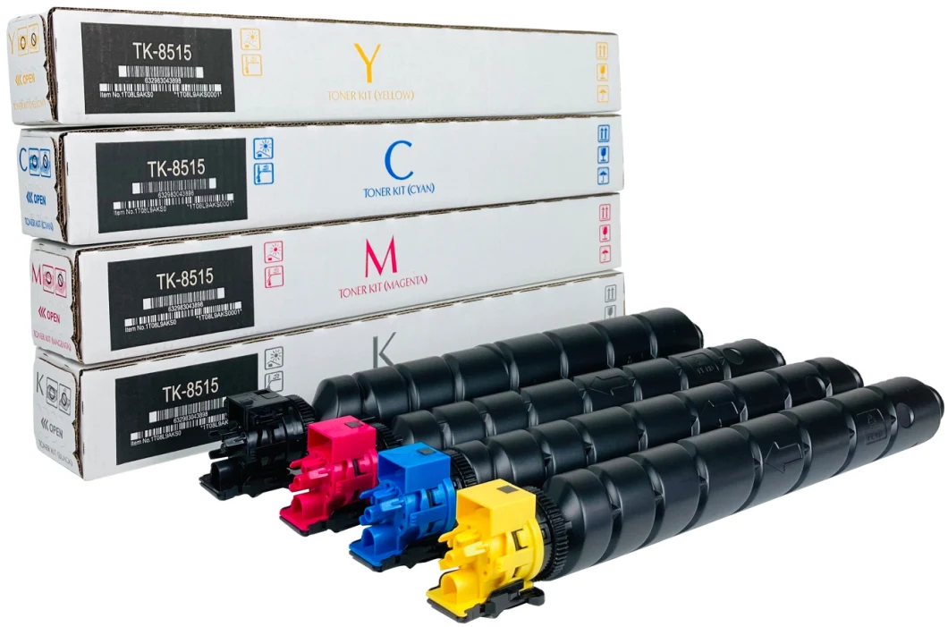 TK-8515 TK-8517 TK-8519 premium color toner cartridge for TASKalfa 5052ci 5053ci 6052ci 6053ci (图2) TK-8515 TK-8517 TK-8519 premium color toner cartridge for TASKalfa 5052ci 5053ci 6052ci 6053ci