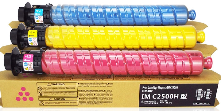 Compatible Color Toner Cartridge Ricoh IMC 2500 3500 4500 6000 For Ricoh IM C2000 C2500 C3500 C4500 C6000