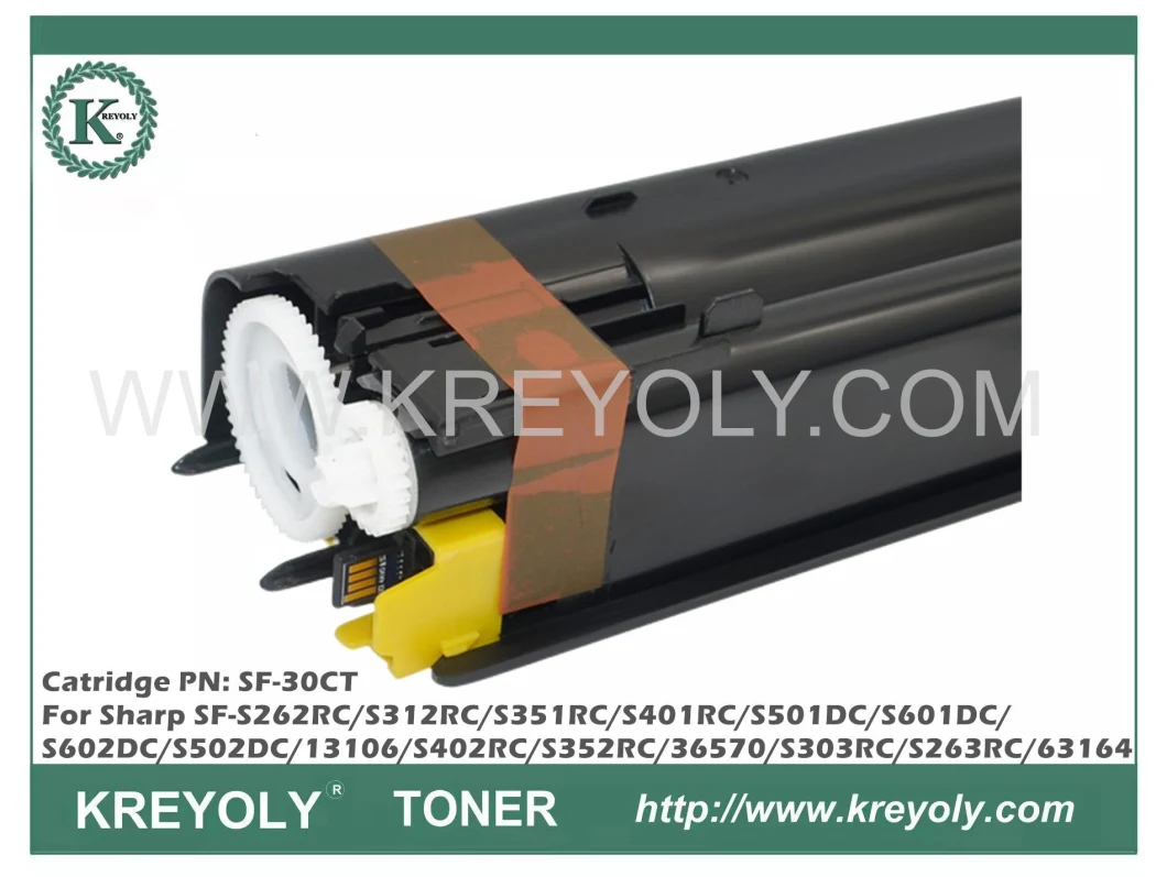 Color Toner SF-30CT for Sharp SF-S262RC/S312RC/S351RC/S401RC/S501DC/ S601DC/S602DC/S502DC/13106/S402RC/S352RC/36570/S303RC/S263RC/63164