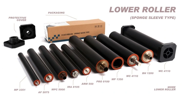 Lower Pressure Roller Rioch Aficio MP C6502 C8002 PRO C5100 C5110 AE02-0215