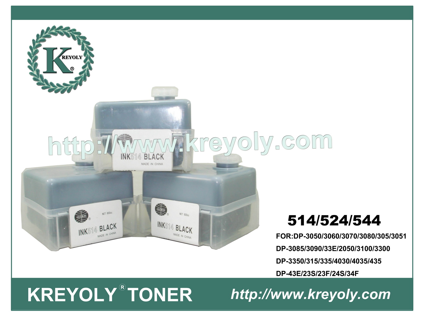 Digital Color Ink for Duplo 514-Kreyoly